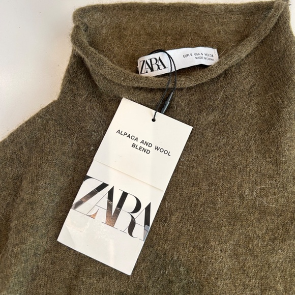 Zara Women's Brown Sweater - Picture 2 of 6